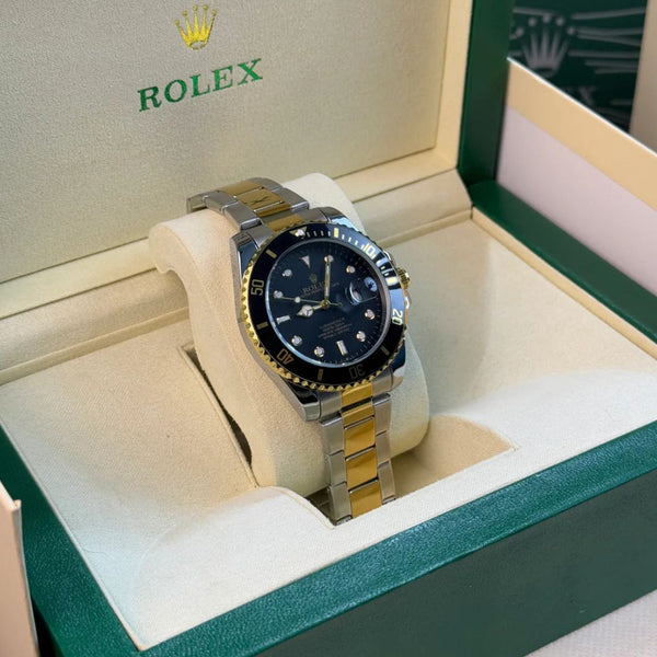 Rolex Submariner Date Two Tone Black