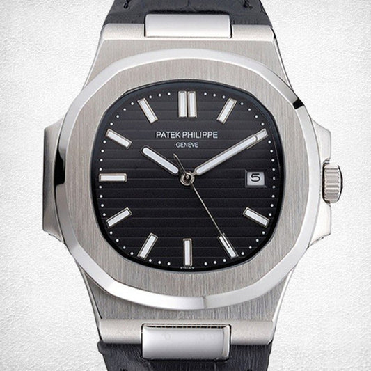 Patek Philippe Nautilus Rubber Strap Mens Watch